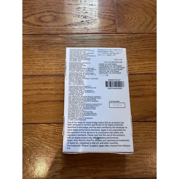 Amazon Basics 2-Pack USB-A to Lightning ABS Charger Cable, MFi Certified Charger - Picture 2 of 11